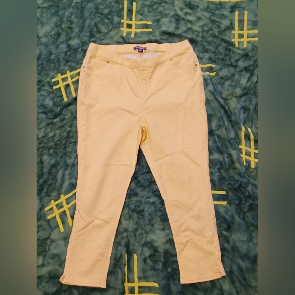 Roaman's Soft Cream Pants